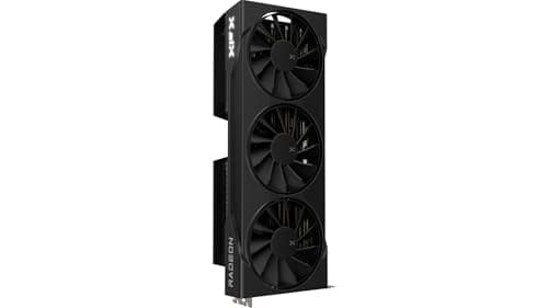 XFX Swift AMD Radeon RX 9070XT Triple Fan Gaming Edition with 16GB GDDR6 HDMI 3xDP, AMD RDNA 4 RX-97TSWF3BA 2