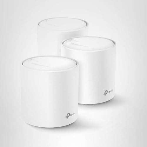 TP-Link Deco WiFi 6 Mesh System(Deco X20) - Covers up to 5800 Sq.Ft, Replaces Wireless Routers and Extenders(3-Pack, 6 Ethernet Ports in Total, Supports Wired Ethernet Backhaul) 5
