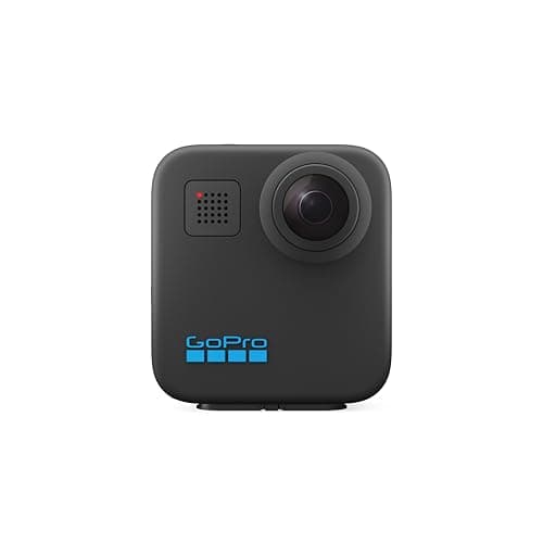 GoPro MAX — Waterproof 360 + Traditional Action Camera with Touch Screen Spherical 5.6K30 HD Video 16.6MP 360 Photos 1080p Live Streaming Stabilization 3
