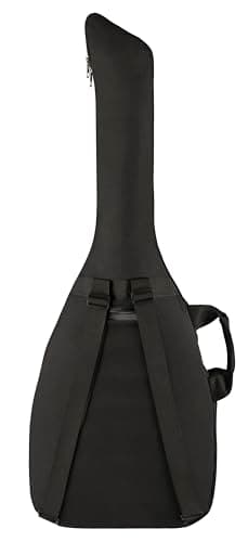 Fender Electric Guitar Gig Bag, Padded Guitar Case with a Comfortable Two-Piece Handle and Ergonomic Backpack Straps, Black 2