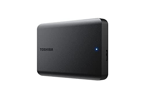 Toshiba Canvio Basics 4TB Portable External Hard Drive USB 3.0, Black - HDTB540XK3CA 4