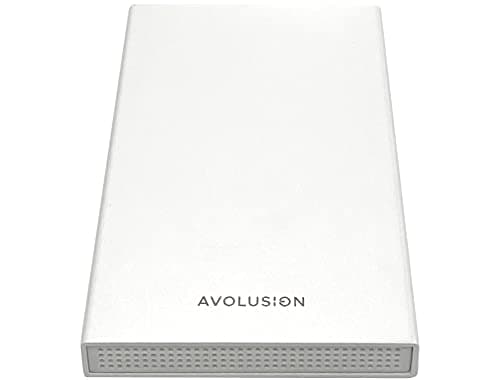 Avolusion HD250U3-WH 1TB USB 3.0 Portable External Gaming Hard Drive - White (for PS5, Pre-Formatted) 5