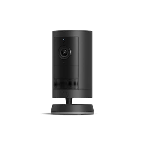 Ring Outdoor Cam Plus, Battery (newest model), Home or business security, Wide-Angle 2K Video with Ring Vision, Low-Light Sight for full-color night vision, Mount-Anywhere Versatility, Black