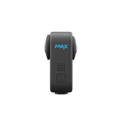 GoPro MAX — Waterproof 360 + Traditional Action Camera with Touch Screen Spherical 5.6K30 HD Video 16.6MP 360 Photos 1080p Live Streaming Stabilization 4