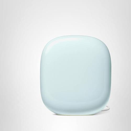 Google Nest WiFi Pro - Wi-Fi 6E - Reliable Home Wi-Fi System with Fast Speed and Whole Home Coverage - WPS - Mesh Wi-Fi Router - Fog 5