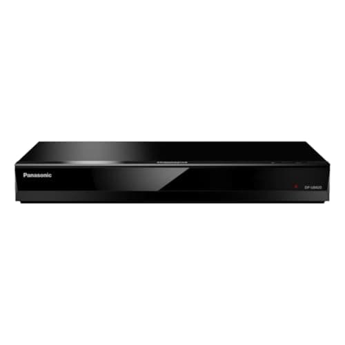 Panasonic UB420 Streaming 4K Blu Ray Player, Ultra HD Premium Video Playback with Hi-Res Audio, Voice Assist - DP-UB420-K Blu Ray DVD Player (Black) 4