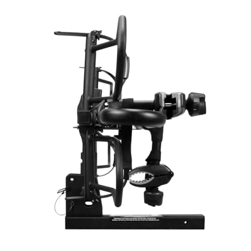 Hollywood RV Rider Hitch Bike Rack for 2 E-Bikes up to 80 lbs Each - Premium Electric Bike Rack for RV, Fifth Wheel, Flat Towed Vehicle - Durable for Standard and Fat Tire Bikes 4