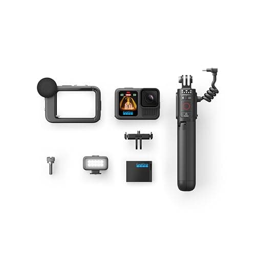 GoPro HERO13 Black Creator Edition - Includes HERO13 Black, Volta (Battery Grip, Tripod, Remote), Media Mod, Light Mod, Enduro Battery, Magnetic Latch Mount and Carrying Case 5