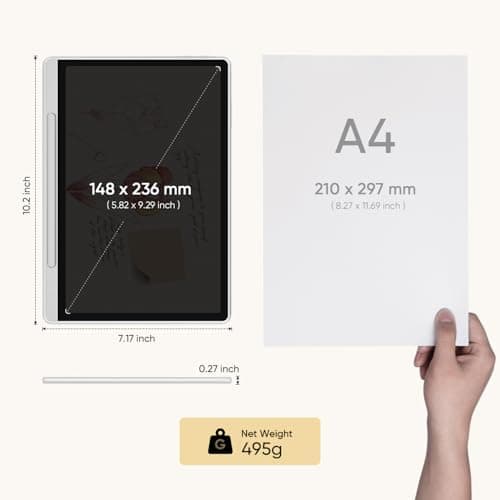 XPPen 3 in 1 Color Digital Notebook 10.95'' Paper Note Taking Tablet with 16384 Pressure Levels Battey-Free X3 Pro Pencil 2 Magnetic Folio 6+128GB Magic Note Pad for Writing/Reading/Meeting/Study 3