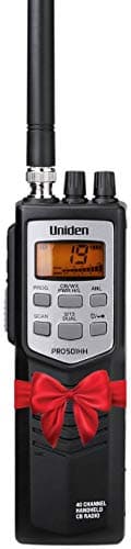Uniden PRO501HH Pro-Series 40-Channel Portable Handheld CB Radio/Emergency/Travel Radio, Large LCD Display, High/Low Power Saver, 4-Watts, Auto Noise Limiter, NOAA Weather, and Earphone Jack