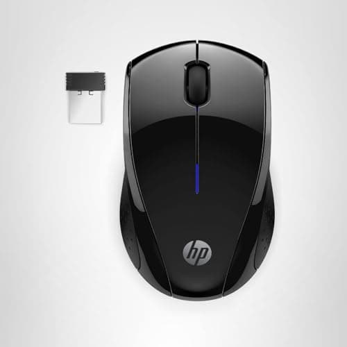 HP X3000 G3 Wireless Mouse - Black, 15-Month Battery, Side Grips for Control, Travel-Friendly, Blue LED, Powerful 1600 DPI Optical Sensor, Compatible with Wins PC/Laptop, Mac, Chromebook (683N7AA) 5
