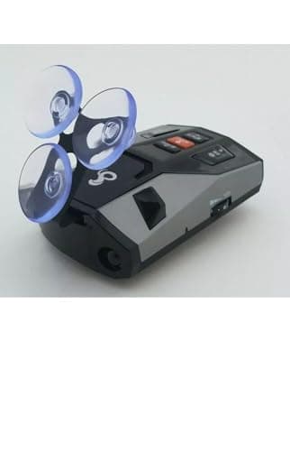 DGTKS Cobra Windshield Mounting Bracket for Cobra Radar Detectors with 3 Enhanced Clear Suction Cups 3