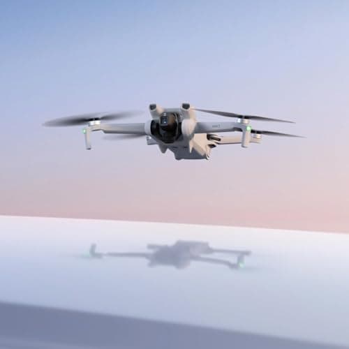 DJI Mini 3, Drones with Camera for Adults 4K, 38-min Flight Time, up to 32800ft (10km) Video Transmission, True Vertical Shooting, GPS Auto Return Integrated, Mini Drone with Camera for Beginners 4