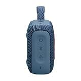JBL Go 4 - Ultra-Portable, Waterproof and Dustproof Bluetooth Speaker, Big Pro Sound with Punchy bass, 7-Hour Built-in Battery, Made in Part with Recycled Materials (Blue) 4