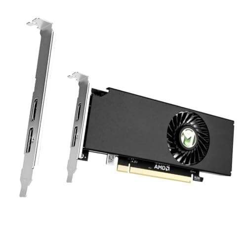 maxsun AMD Radeon RX 550 4GB Low Profile Small Form Factor Video Graphics Card for Gaming Computer PC GPU GDDR5 ITX SFF HDPC 128-Bit DirectX 12 PCI Express X16 3.0, HDMI, DisplayPort 4