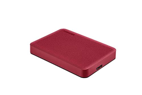 Toshiba Canvio Advance 4TB Portable External Hard Drive USB 3.0, Red - HDTCA40XR3CA 3