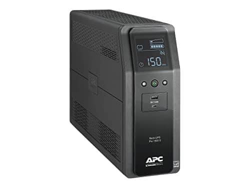 ARRIS SURFboard SB8200 DOCSIS 3.1 Cable Modem, Approved for Comcast Xfinity & APC UPS 1500VA Sine Wave UPS Battery Backup, BR1500MS2 Backup Battery Power Supply 5
