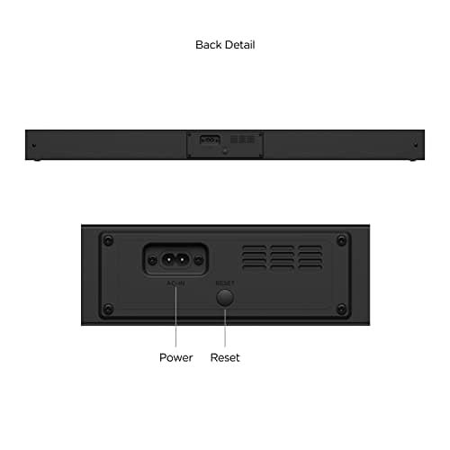 Roku TV Wireless Soundbar, Soundbar Exclusively for RokuTV with Enhanced Stereo Sound, Clear Dialogue, and Simple Wireless Setup 3