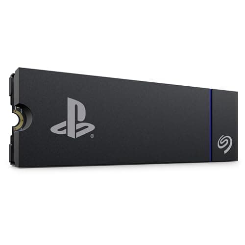 Seagate Game Drive PS5 NVMe SSD for PS5 2TB Internal Solid State Drive - PCIe Gen4 NVMe 1.4, Officially Licensed, Up to 7300MB/s with Heatsink (ZP2000GP3A1001) 3
