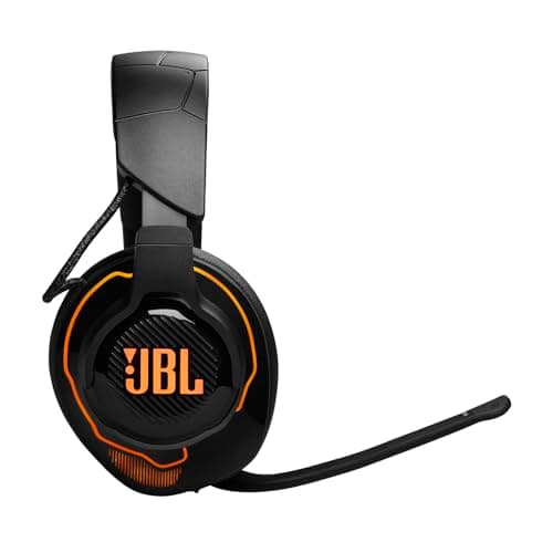 JBL Quantum 910X - Wireless Over-Ear Hi-Res Certified JBL QuantumSOUND Gaming Headset with Head Tracking-Enhanced, Active Noise Cancelling & Bluetooth, Up to 37Hrs of Battery & Speed Charging (Black) 2