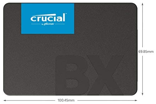 Crucial BX500 1TB 3D NAND SATA 2.5-Inch Internal SSD, up to 540MB/s - CT1000BX500SSD1, Solid State Drive 3