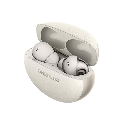 OnePlus Buds Pro 3, Wireless Bluetooth Earbuds, Noise Canceling Earbuds, Deep Bass, Immersive Sound, Up to 44 Hour Playtime with Charging case, Lunar Radiance 2