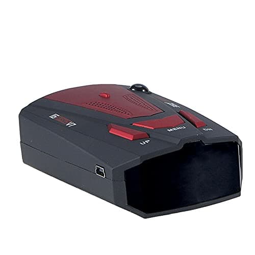 JINYI Car Radar Detector, Laser Radar Detectors, 360° GPS Speed Police Safe 16 Band Voice Alert,1080P HD Auto Focus Webcam with Microphone (RED) 5