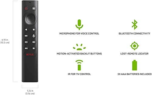 NVIDIA SHIELD Android TV Pro Streaming Media Player; 4K HDR movies, live sports, Dolby Vision-Atmos, AI-enhanced upscaling, GeForce NOW cloud gaming, Google Assistant Built-In, Works with Alexa 4