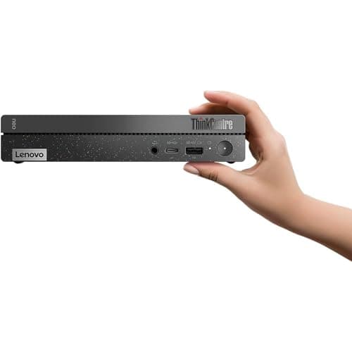 Lenovo ThinKCentre neo 50q Gen 4 Tiny 1L Business Mini Desktop Computer, 13th Gen Intel 8-Core i5-13420H (Beat i7-1355U), 16GB DDR4 RAM, 512GB PCIe SSD, 2 DisplayPorts, WiFi 6, Win 11 Pro, Vent-Hear 4