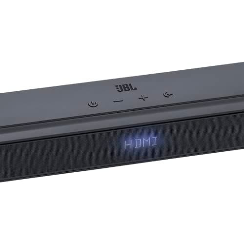 JBL Bar 2.1 Deep Bass (MK2) - 2.1 Channel soundbar with Wireless subwoofer (6.5’’), 300W Max Output, Bluetooth Enable (Black) 2