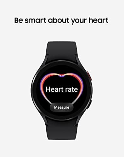 Samsung Electronics Galaxy Watch 4 40mm Smartwatch with ECG Monitor Tracker for Health Fitness Running Sleep Cycles GPS Fall Detection Bluetooth US Version - (Black) (Renewed) 5