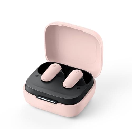 Soundcore P30i by Anker Noise Cancelling Earbuds, Strong and Smart Noise Cancelling, Powerful Bass, 45H Playtime, 2-in-1 Case and Phone Stand, IP54, Wireless Earbuds, Bluetooth 5.4 (Pink) 4