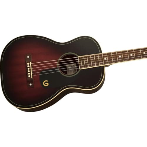 Gretsch Jim Dandy Parlor Acoustic Guitar - Deep Cherry Burst 5