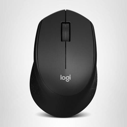 Logitech M330 SILENT Wireless Mouse, 2.4GHz with USB Receiver, Optical Tracking, Quiet & Lightweight, Long Battery Life, for PC, Mac, Laptop, Chromebook - Black 5