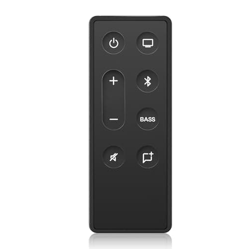 Replacement Remote Control for Bose TV Speaker and Solo Soundbar Series II,Compatible with Bose Solo 5 10 15 Series II TV Sound System