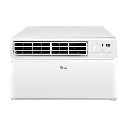 LG 10000 BTU Window Air Conditioners [2023 New] Dual Inverter Remote WiFi Enabled App Ultra-Quiet Washable Filter Cools 450 Sq.Ft AC Unit air conditioner Easy Install White LW1022FVSM