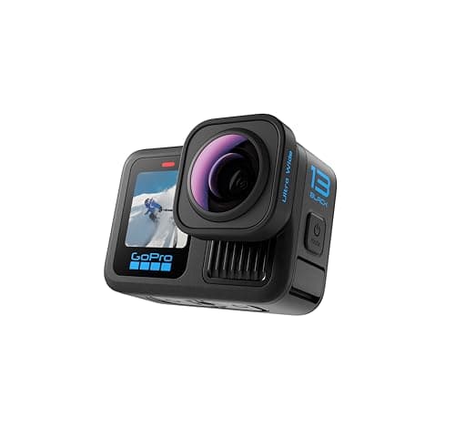 GoPro HERO13 Black Ultra Wide Edition - Waterproof Action Camera with 5.3K60 Video, 27MP Photo, Boosted 177-degree FOV + Compatability with HB-Series Lenses 2