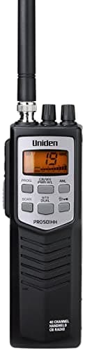 Uniden PRO501HH Pro-Series 40-Channel Portable Handheld CB Radio/Emergency/Travel Radio, Large LCD Display, High/Low Power Saver, 4-Watts, Auto Noise Limiter, NOAA Weather, and Earphone Jack 2