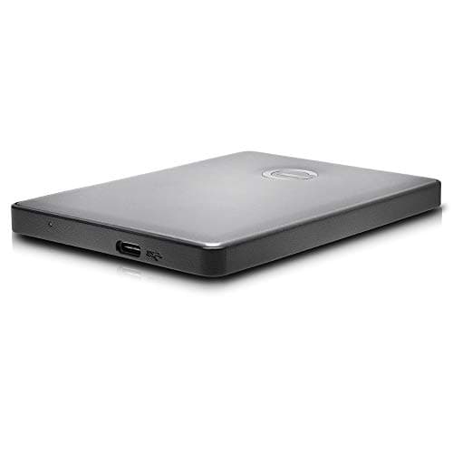 G-Technology 1TB G-DRIVE Mobile USB-C (USB 3.1) Portable External Hard Drive, Space Gray - 0G10265 2