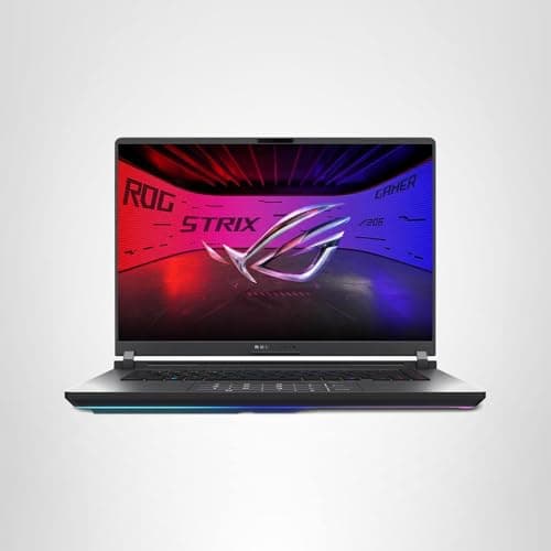 ASUS ROG Strix G16 (2025) Gaming Laptop, 16” ROG Nebula Display 16:10 2.5K 240Hz/3ms, NVIDIA® GeForce RTX™ 5070 Ti GPU, Intel® Core™ Ultra 9 275HX Processor, 32GB DDR5, 1TB SSD, Wi-Fi 7, Win11 Home 5