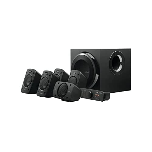 Logitech Z906 5.1 Surround Sound Speaker System - THX, Dolby Digital and DTS Digital Certified - Black 4