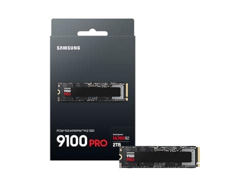 Samsung SSD 9100 PRO 2TB, PCIe 5.0x4 M.2 2280, Seq. Read Speeds Up to 14,700MB/s, Best for AI Computing, Gaming, and Heavy Duty Workstations (MZ VAP2T0B/AM) 3