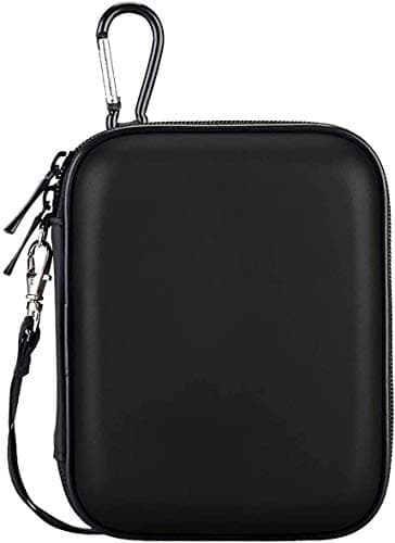 Lacdo Hard Drive Carrying Case for Seagate Portable/Seagate One Touch/Game Drive for PS5 / Ultra Touch Portable External Hard Drive HDD 1TB 2TB 4TB 5TB USB 3.0 Shockproof Travel Bag, Black 3