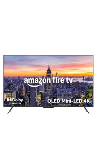 Amazon Fire TV 55" Omni Mini-LED Series, QLED 4K UHD smart TV, Dolby Vision IQ, 144hz gaming mode, Ambient Experience, hands-free with Alexa, 2024 release
