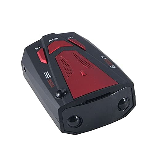 JINYI Car Radar Detector, Laser Radar Detectors, 360° GPS Speed Police Safe 16 Band Voice Alert,1080P HD Auto Focus Webcam with Microphone (RED) 4