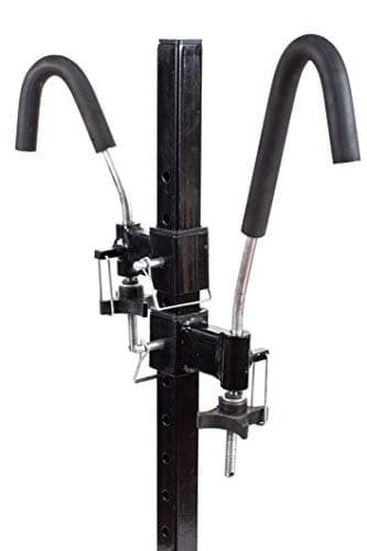 MaxxHaul 50027 Hitch Mount Bike Rack Platform - Style 2-Bike Rack for Cars Trucks SUVs Minivans with Hitch Tightener, Great For E-bikes With Standard Width Tires 4