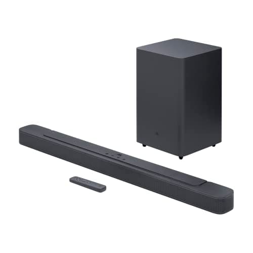 JBL Bar 2.1 Deep Bass (MK2) - 2.1 Channel soundbar with Wireless subwoofer (6.5’’), 300W Max Output, Bluetooth Enable (Black)
