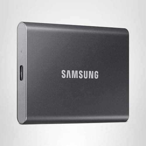 SAMSUNG T7 Portable SSD, 1TB External Solid State Drive, Speeds Up to 1,050MB/s, USB 3.2 Gen 2, Reliable Storage for Gaming, Students, Professionals, MU-PC1T0T/AM, Gray 5