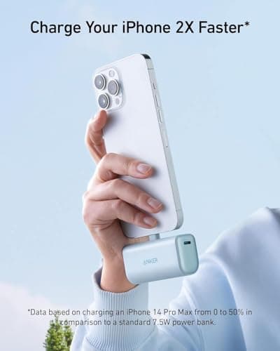 Anker Nano Power Bank with Built-in Lightning Connector, Portable Charger 5,000mAh MFi Certified 12W, Compatible with iPhone 14/13/12 Series (Black) 3