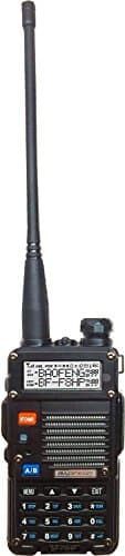 BAOFENG BF-F8HP (UV-5R 3rd Gen) 8-Watt Dual Band Two-Way Radio (136-174MHz VHF & 400-520MHz UHF) Includes Full Kit with Large Battery 4